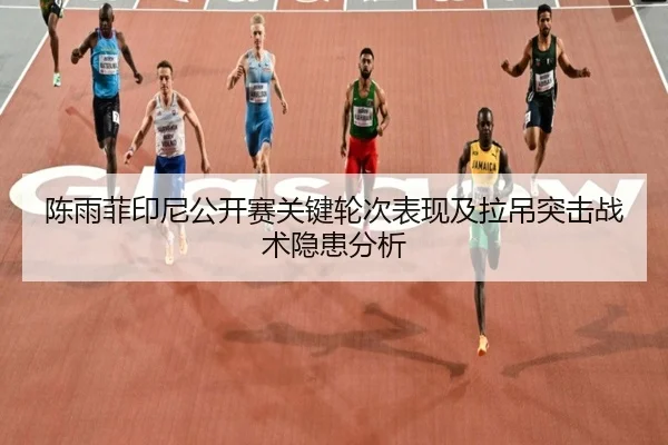 陈雨菲印尼公开赛关键轮次表现及拉吊突击战术隐患分析